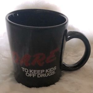 D.A.R.E. Vintage 80/90s To Keep Kids off Drugs Mug NWOT